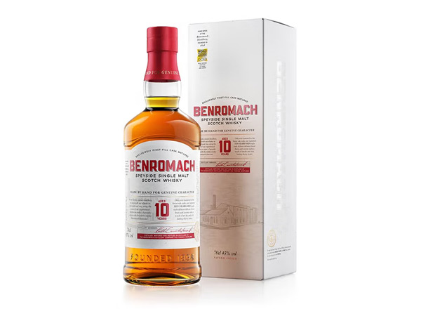 台州回收本诺曼克10年苏格兰斯佩塞单一麦芽威士忌Benromach 10 Years Old Speyside Single Malt Scotch Whisky