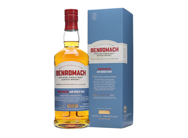 长寿本诺曼克自然风干桶单一麦芽威士忌回收Benromach Wood Finish Series: Contrast - Naturally Air-Dried Cask Whisky