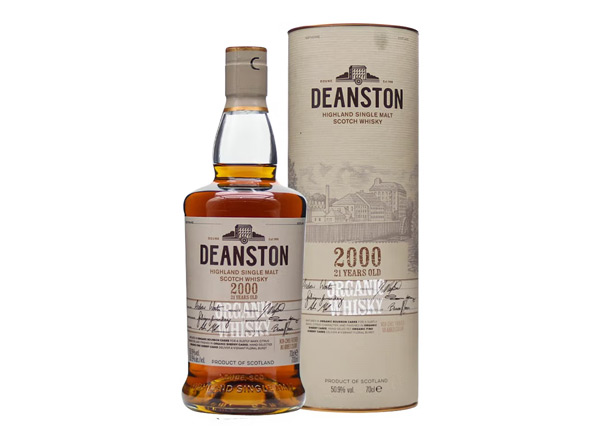 汀思图威士忌回收汀思图21年2000年单一麦芽威士忌Deanston 2000 Single Malt Scotch Whisky