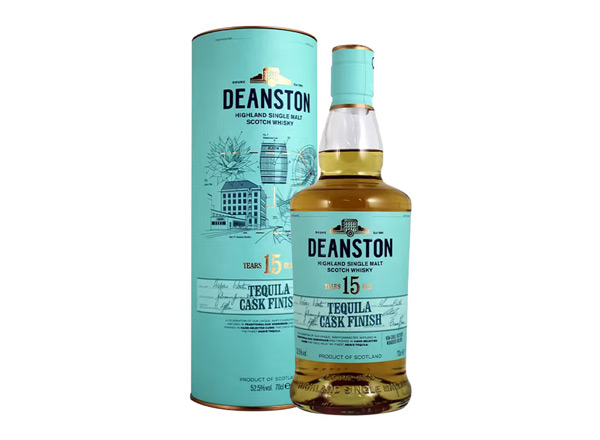 重庆汀思图15年龙舌兰桶单一麦芽威士忌回收Deanston 15 Year Old Tequila Cask Finish Single Malt Scotch Whisky