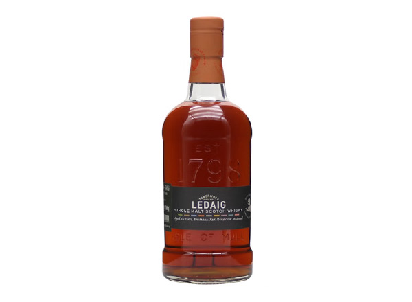 乐山利得歌/里爵波多尔红酒桶单一麦芽威士忌回收Ledaig Bordeaux Red Wine Cask Finish Single Malt Scotch Whisky