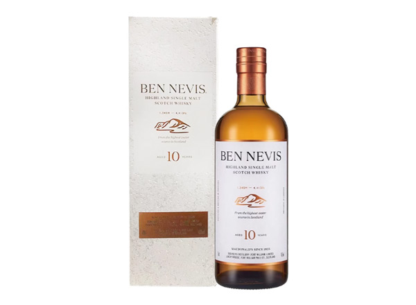 本尼维斯10年单一麦芽威士忌回收Ben Nevis Aged 10 Years Highland Single Malt Scotch Whisky