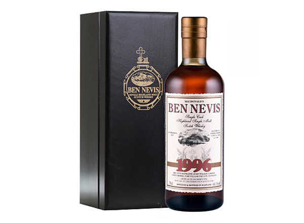 沈阳本尼维斯/班尼富1996年单桶原酒单一麦芽威士忌回收Ben Nevis/Banffshire Origin 1996 Single Cask Single Malt Scotch Whisky