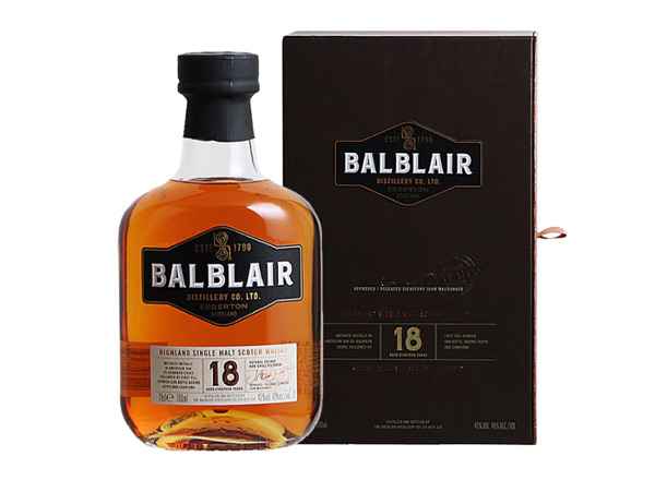 温州巴布莱尔18年单一麦芽苏格兰威士忌回收Balblair 18 Year Old Highland Single Malt Scotch Whisky