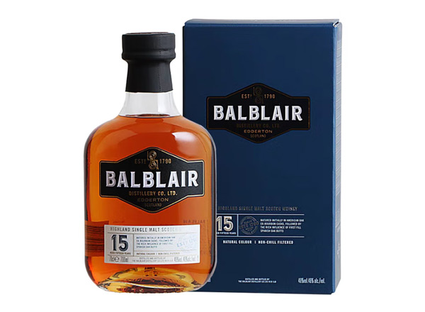 十堰巴布莱尔威士忌回收巴布莱尔15年单一麦芽苏格兰威士忌Balblair 15 Year Old Highland Single Malt Scotch Whisky
