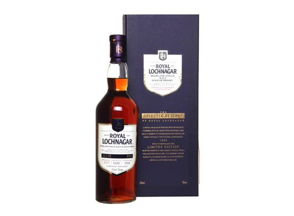 回收皇家蓝勋精选系列年份限量版苏格兰单一麦芽威士忌Royal Lochnagar Selected Vintage Limited Edition Highland Single Malt Scotch Whisky