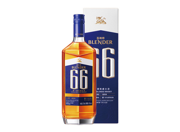 绵阳崃州蒸馏厂百利得66单一调和威士忌回收Laizhou Blender 66 Single Blended Whisky