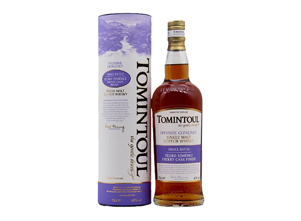 四川托明多雪茄桶/雪莉桶单一麦芽威士忌回收Tomintoul Cigar Cask / Sherry Cask Single Malt Scotch Whisky